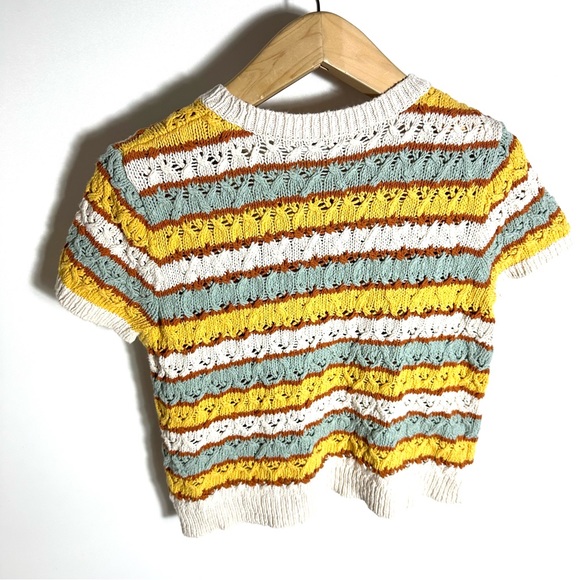 Madewell Multicolor Striped Crew Neck Sweater - Picture 4 of 5